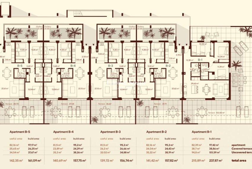 Nieuwbouw - APPARTEMENT -
Mijas - Agua Marina