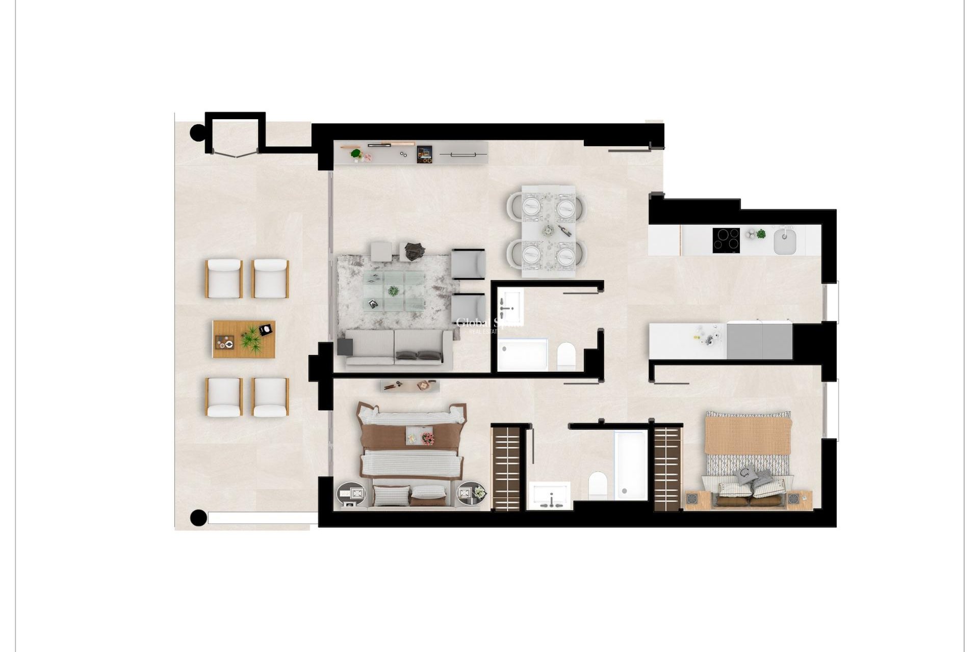 Nieuwbouw - Appartement -
Mijas - Calanova