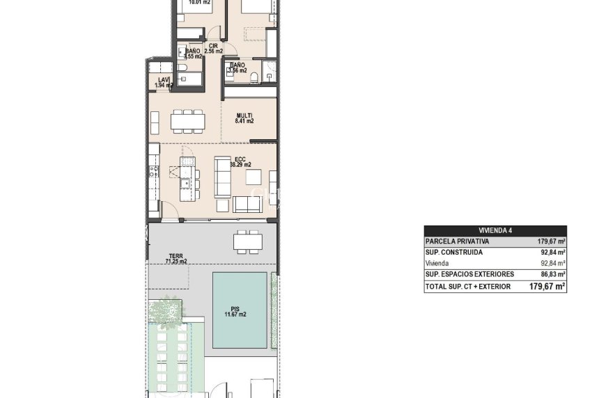 Nieuwbouw - APPARTEMENT -
PILAR DE LA HORADADA - parques de Andromeda