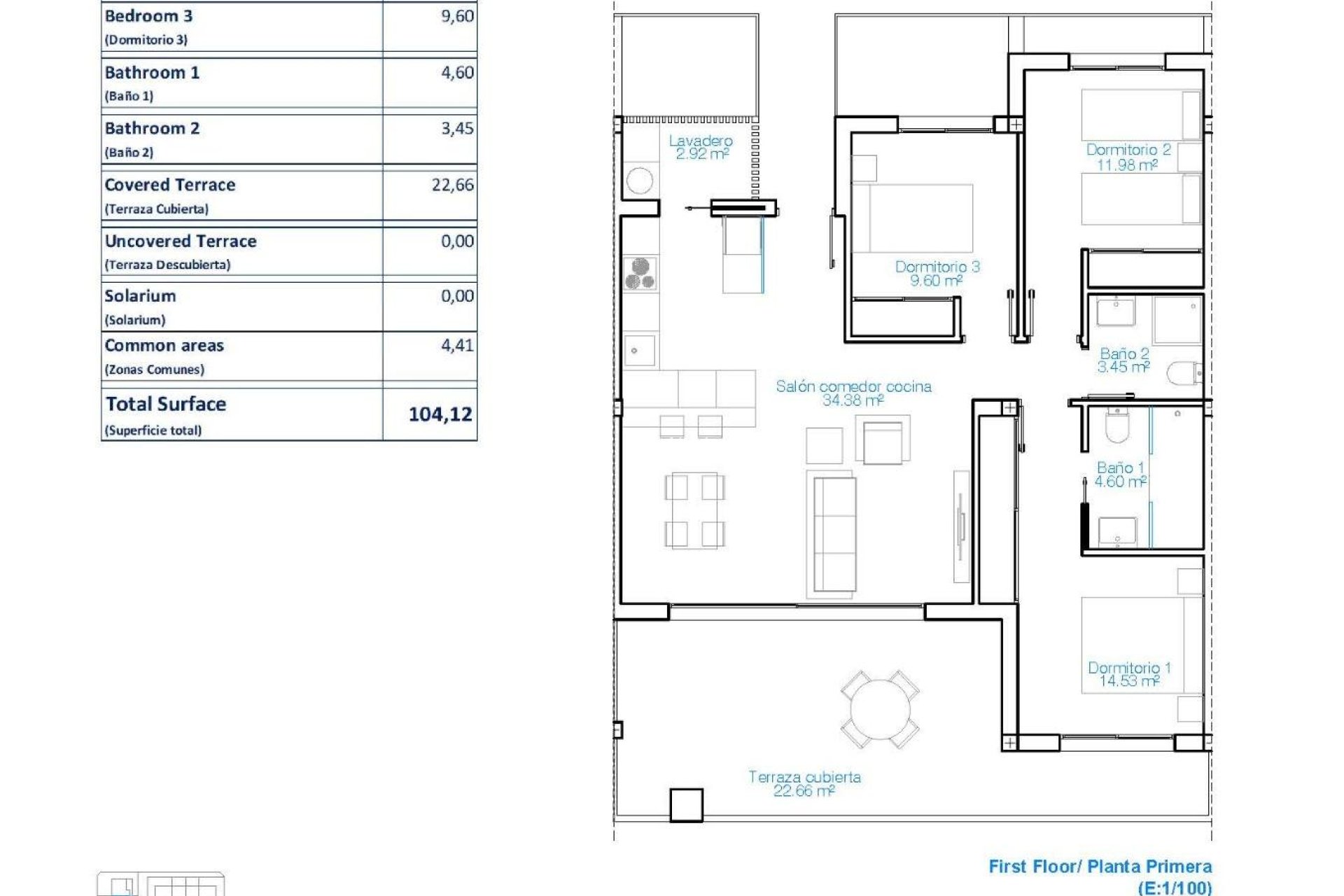 Nieuwbouw - APPARTEMENT -
PILAR DE LA HORADADA - Playa de las Higuericas