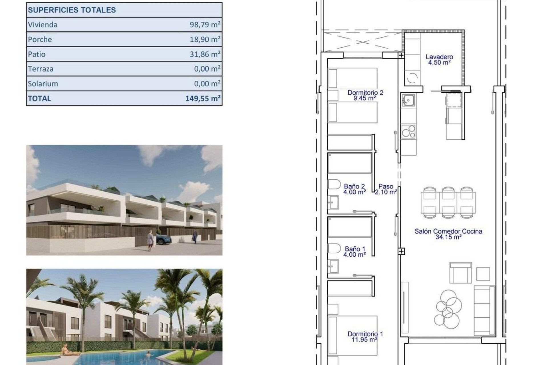 Nieuwbouw - APPARTEMENT -
PILAR DE LA HORADADA - pueblo