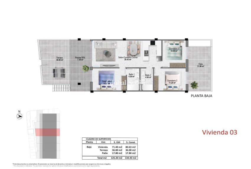 Nieuwbouw - APPARTEMENT -
PILAR DE LA HORADADA - pueblo
