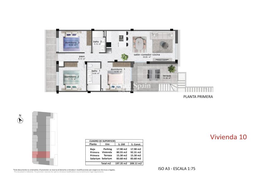 Nieuwbouw - APPARTEMENT -
PILAR DE LA HORADADA - pueblo