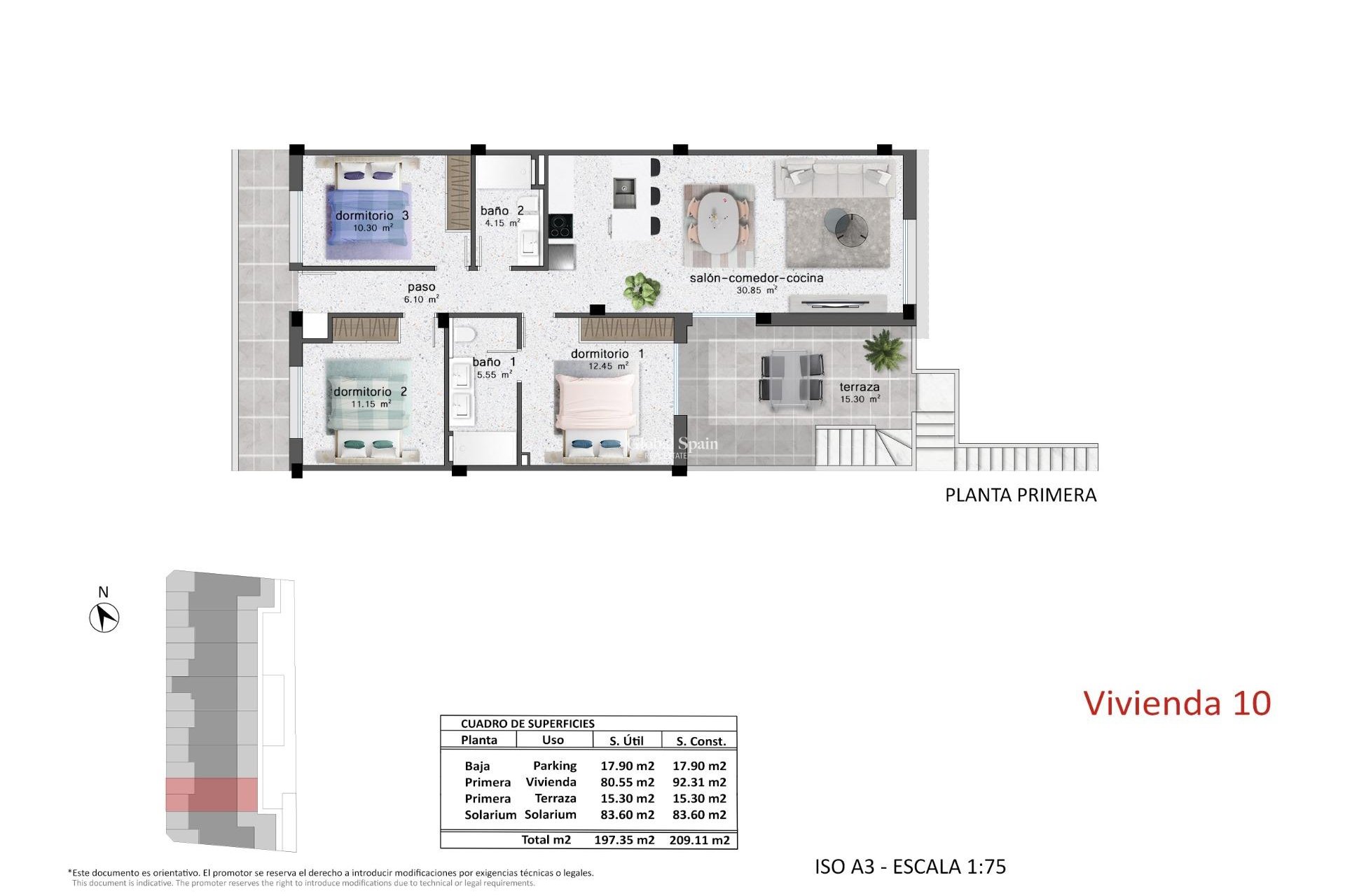 Nieuwbouw - APPARTEMENT -
PILAR DE LA HORADADA - pueblo