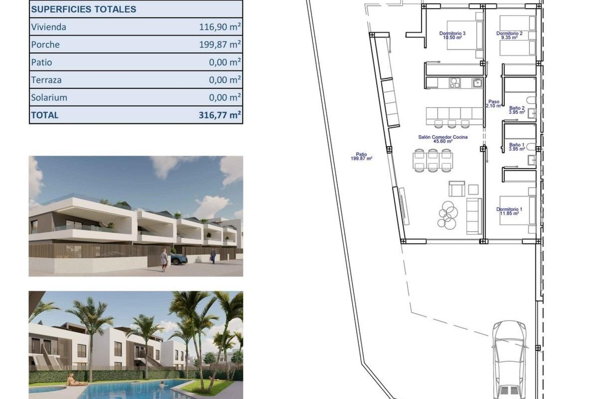 Nieuwbouw - APPARTEMENT -
PILAR DE LA HORADADA - pueblo