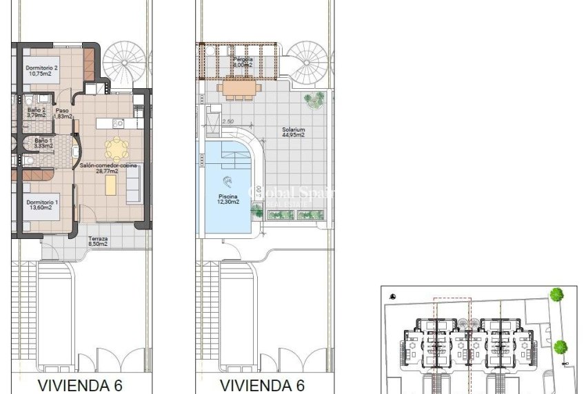 Nieuwbouw - APPARTEMENT -
PILAR DE LA HORADADA - pueblo