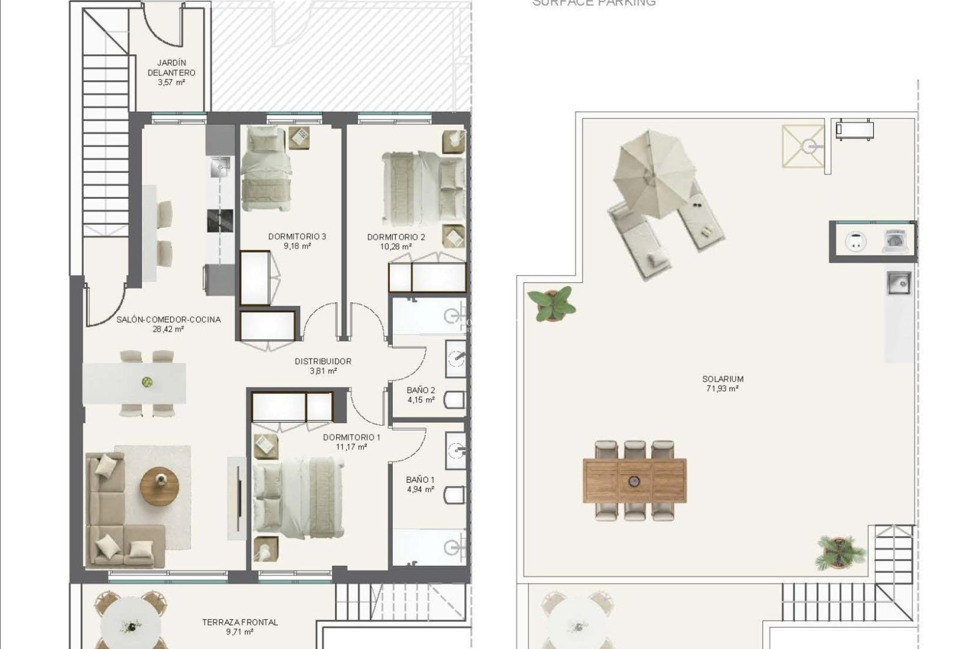 Nieuwbouw - APPARTEMENT -
PILAR DE LA HORADADA - Torre de la Horadada