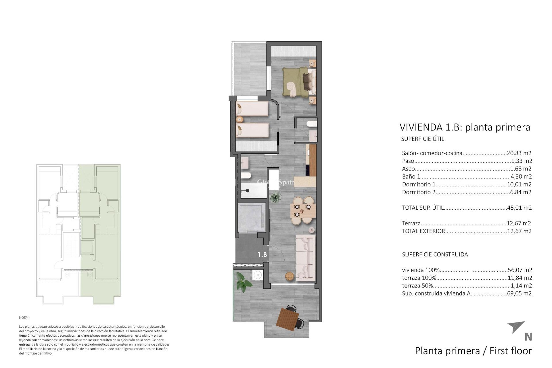 Nieuwbouw - APPARTEMENT -
PILAR DE LA HORADADA - Torre de la Horadada