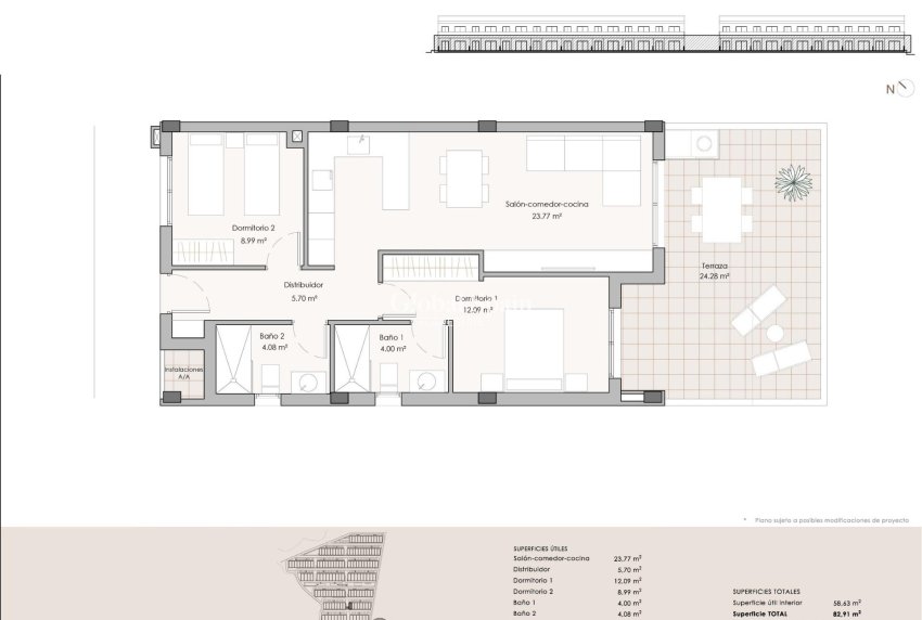 Nieuwbouw - APPARTEMENT -
PULPÍ - Aguilón Golf