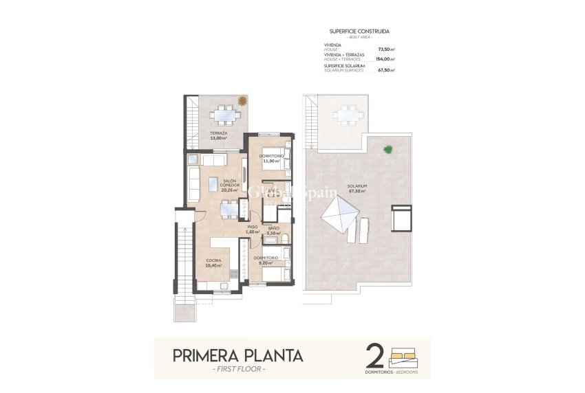 Nieuwbouw - APPARTEMENT -
SAN MIGUEL DE SALINAS - La Cañada