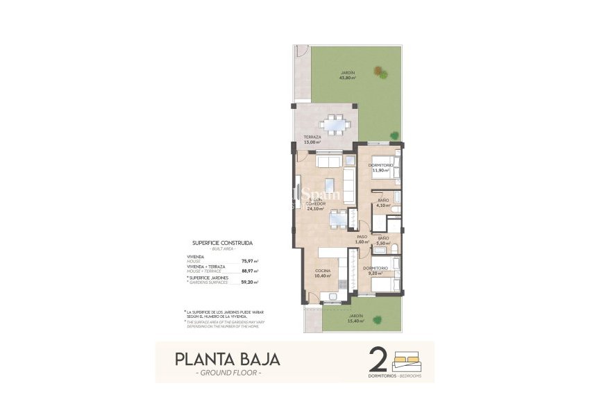 Nieuwbouw - APPARTEMENT -
SAN MIGUEL DE SALINAS - La Cañada