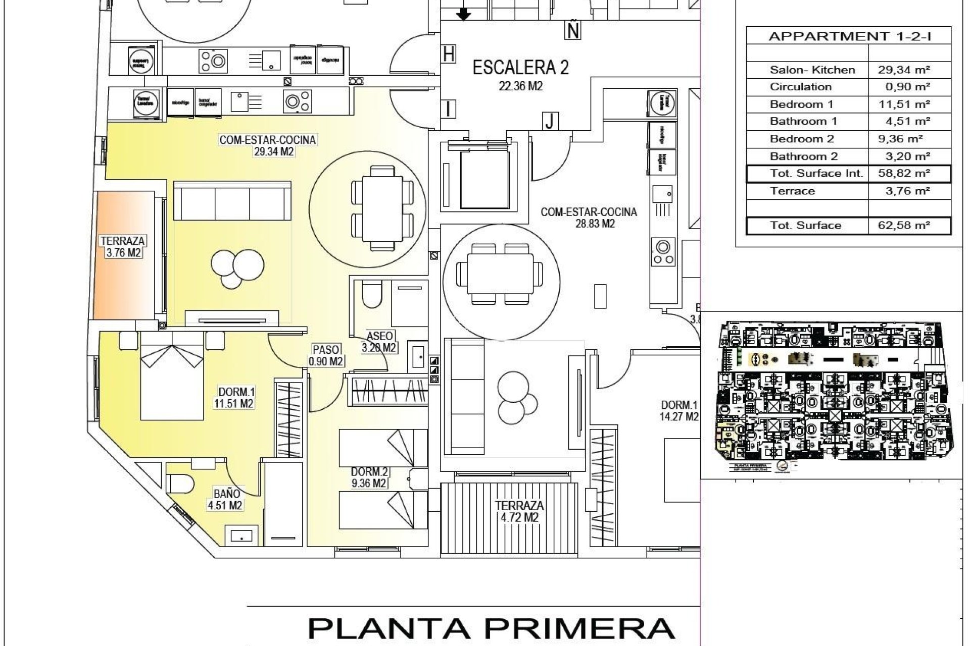 Nieuwbouw - APPARTEMENT -
SAN MIGUEL DE SALINAS - Pueblo