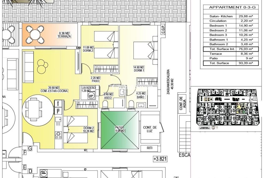Nieuwbouw - APPARTEMENT -
SAN MIGUEL DE SALINAS - Pueblo