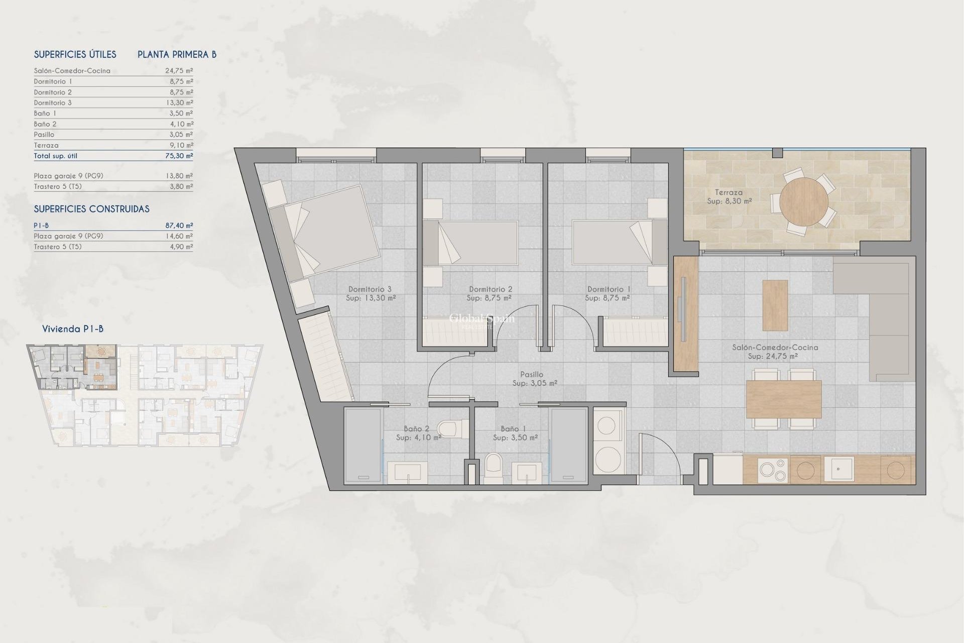 Nieuwbouw - APPARTEMENT -
SAN PEDRO DEL PINATAR - Lo pagan