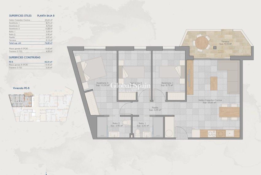 Nieuwbouw - APPARTEMENT -
SAN PEDRO DEL PINATAR - Lo pagan