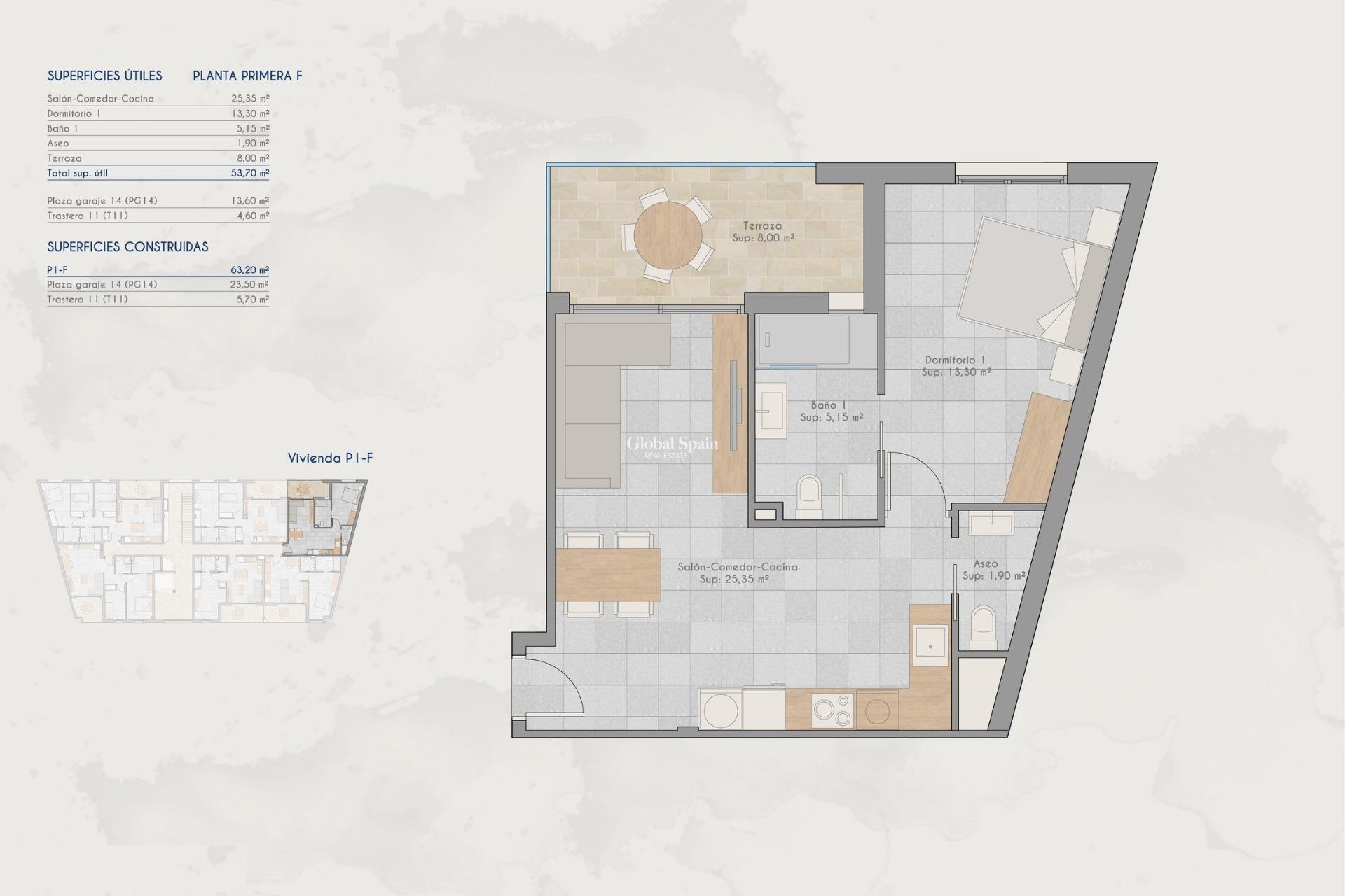 Nieuwbouw - APPARTEMENT -
SAN PEDRO DEL PINATAR - Lo pagan