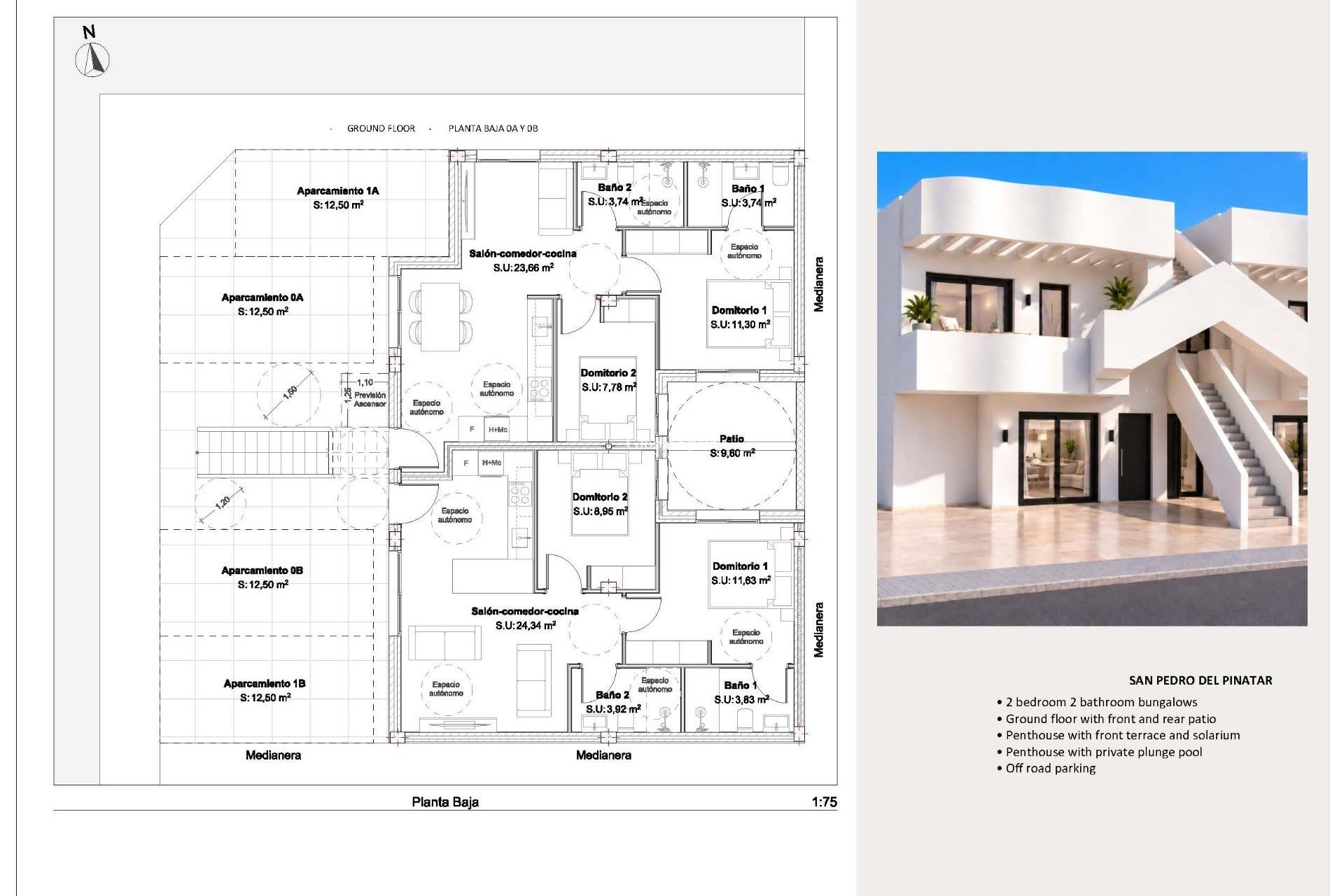 Nieuwbouw - APPARTEMENT -
SAN PEDRO DEL PINATAR - Los Peñascos