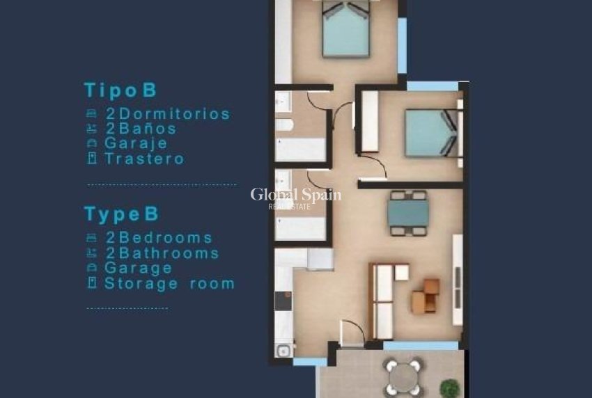 Nieuwbouw - APPARTEMENT -
SAN PEDRO DEL PINATAR - Los Pinos