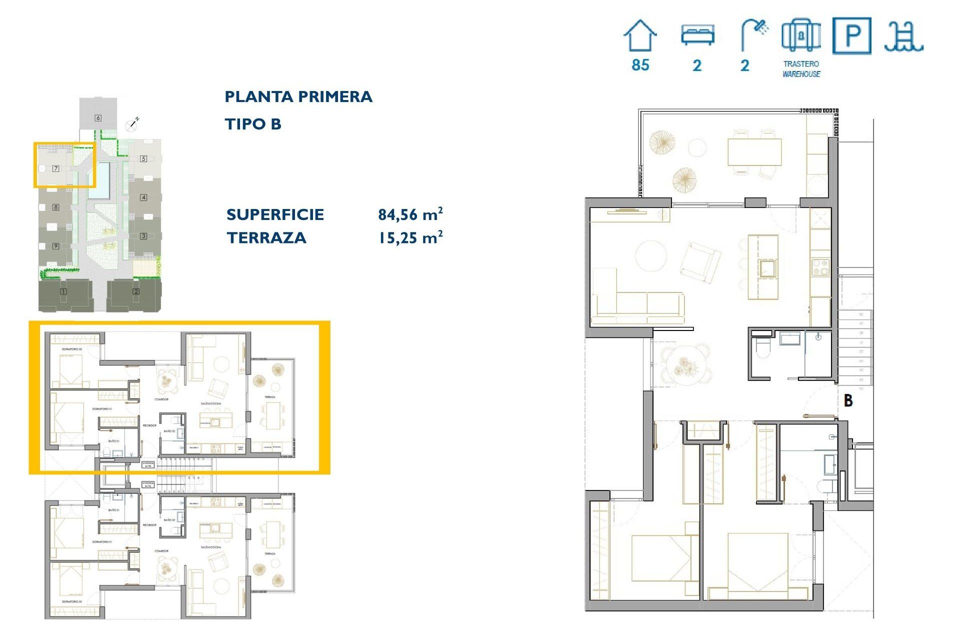 Nieuwbouw - Appartement -
SAN PEDRO DEL PINATAR - Pueblo