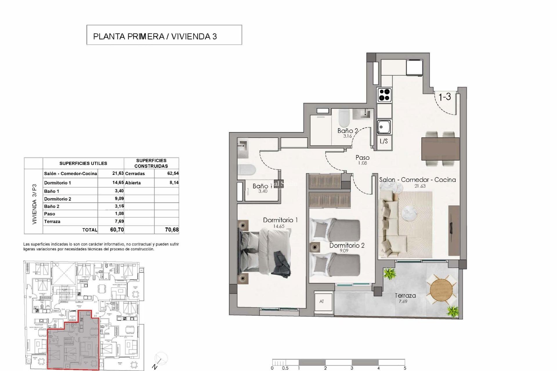 Nieuwbouw - APPARTEMENT -
SANTA POLA - Centro