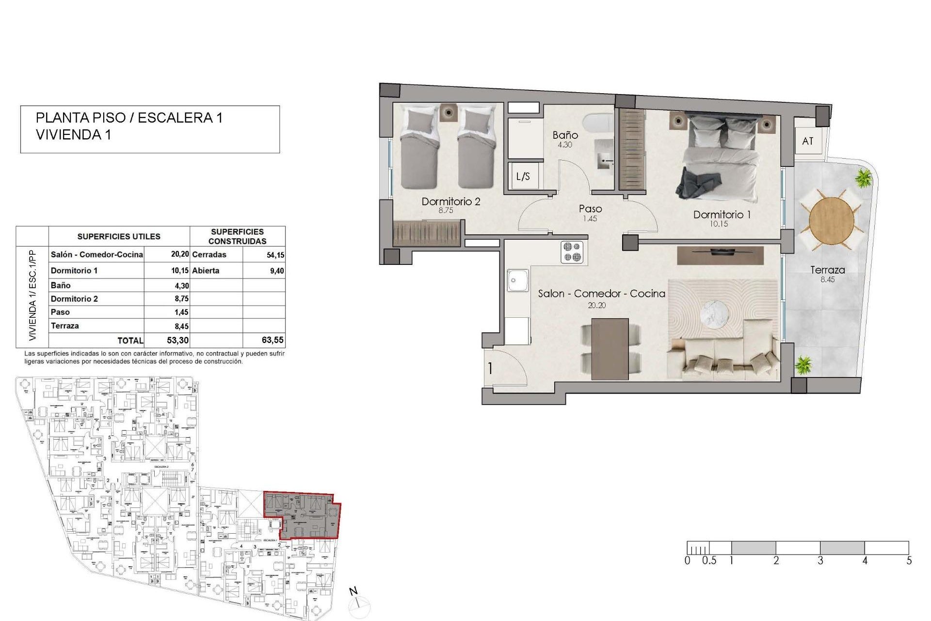 Nieuwbouw - APPARTEMENT -
SANTA POLA - Estacion de autobuses