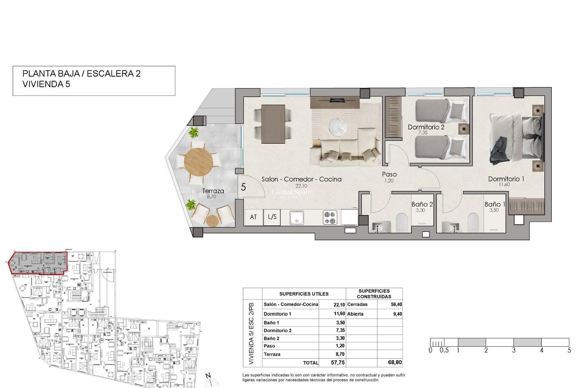Nieuwbouw - APPARTEMENT -
SANTA POLA - Estacion de autobuses