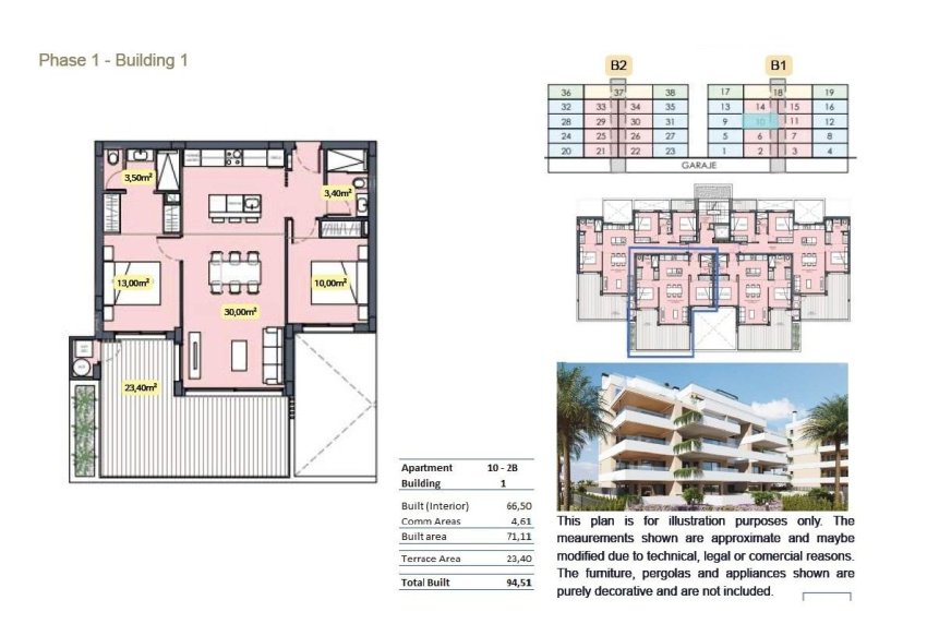 Nieuwbouw - APPARTEMENT -
TORRE PACHECO - Santa Rosalia Lake And Life Resort