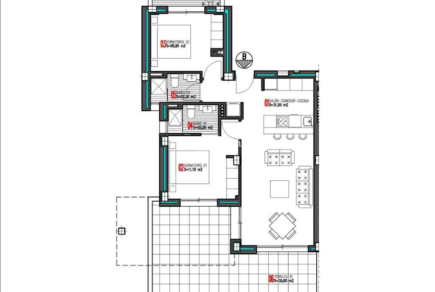 Nieuwbouw - APPARTEMENT -
TORREVIEJA - Aguas Nuevas