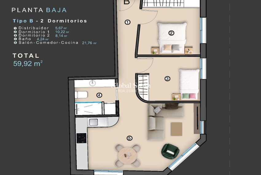 Nieuwbouw - APPARTEMENT -
TORREVIEJA - Center