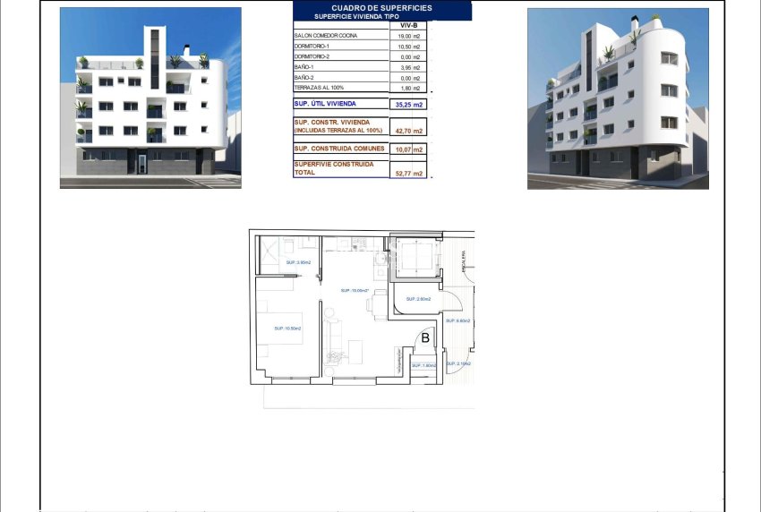 Nieuwbouw - APPARTEMENT -
TORREVIEJA - Center