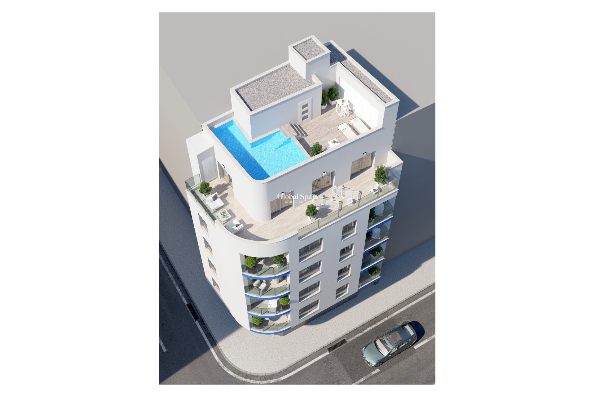 Nieuwbouw - APPARTEMENT -
TORREVIEJA - Playa de los Locos