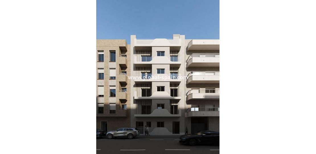 Nieuwbouw - Appartement - Torrevieja - Playa de los Locos