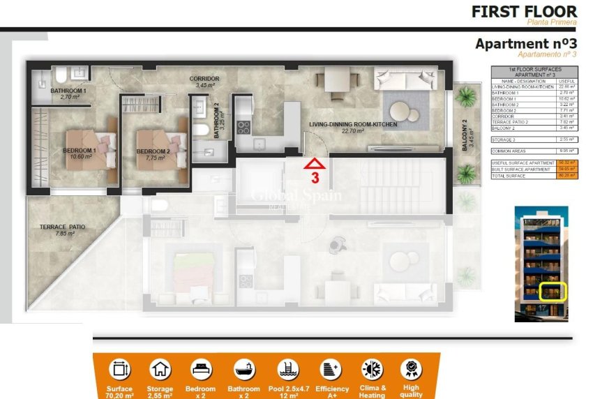 Nieuwbouw - Appartement -
TORREVIEJA - Playa del Acequión