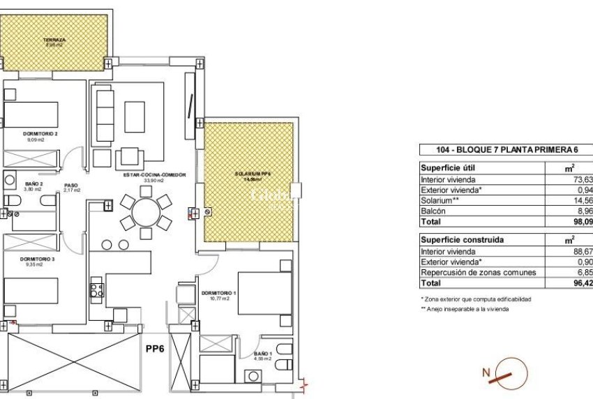 Nieuwbouw - APPARTEMENT -
VERA - El Playazo