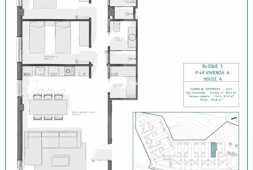 Nieuwbouw - APPARTEMENT -
VERA - Pueblo Salinas