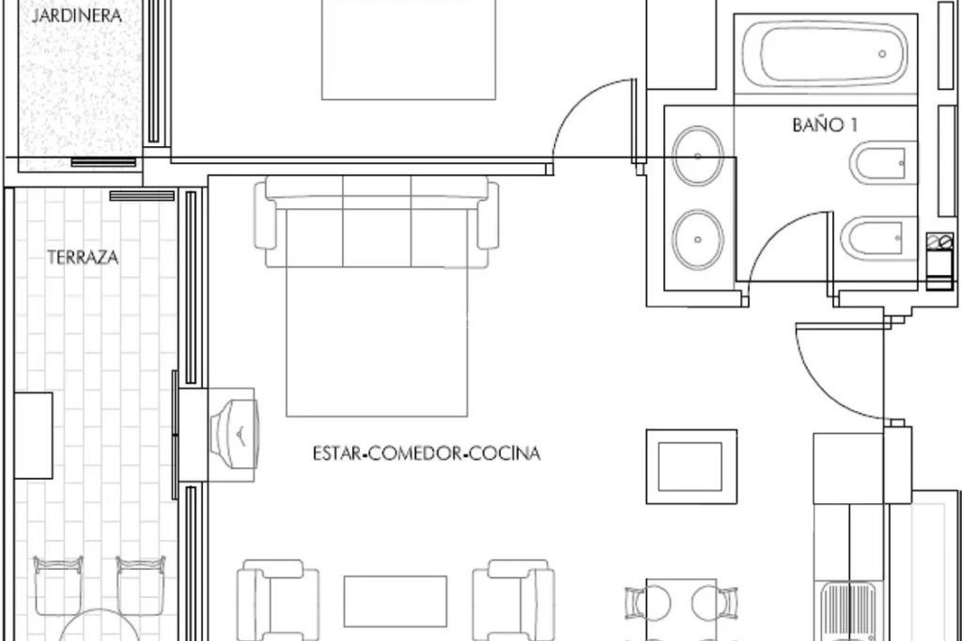 Nieuwbouw - APPARTEMENT -
VERA - Puerto del Rey