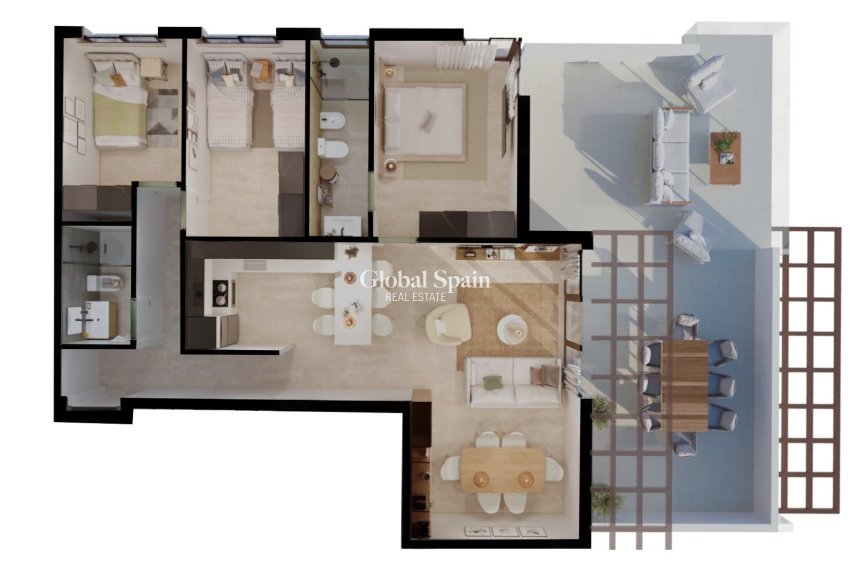 Nieuwbouw - APPARTEMENT -
VERA - Vera Playa