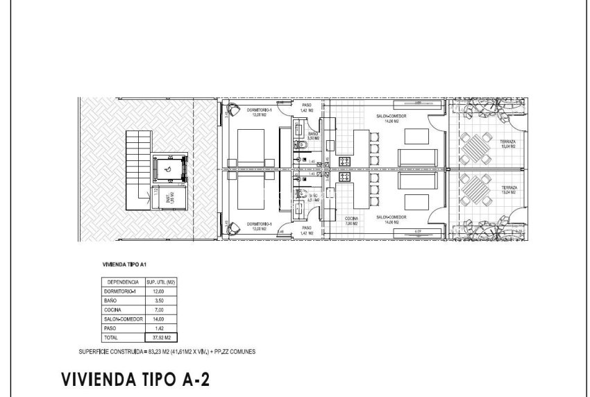 Nieuwbouw - APPARTEMENT -
VERA - Vera Playa