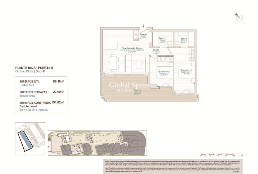 Nieuwbouw - APPARTEMENT -
VILLAJOYOSA - La Tellerola