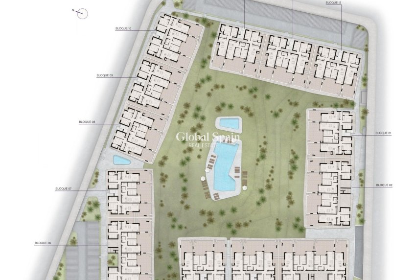 Nieuwbouw - Bungalow op de begane grond -
CIUDAD QUESADA