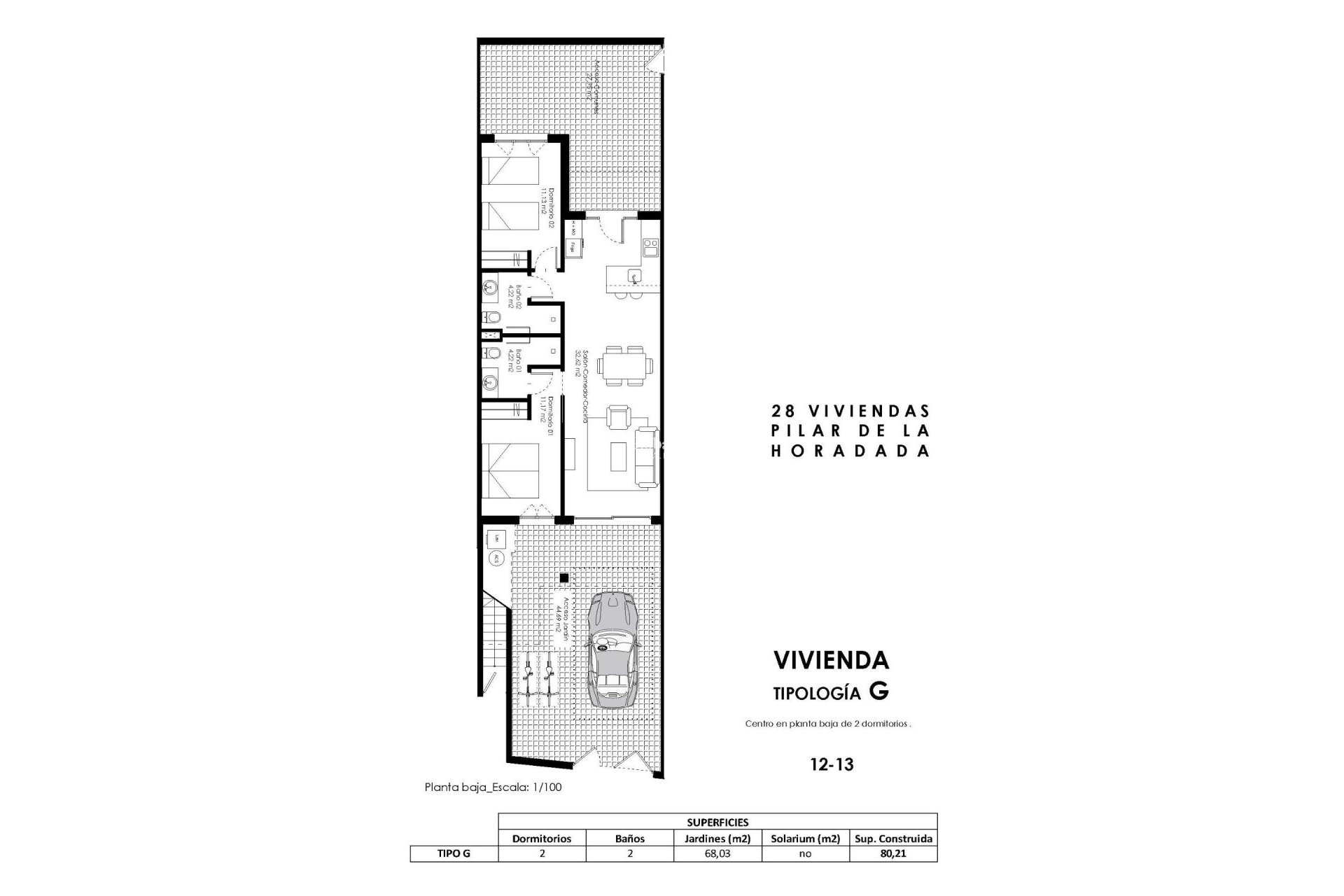 Nieuwbouw - Bungalow op de begane grond -
PILAR DE LA HORADADA - pueblo