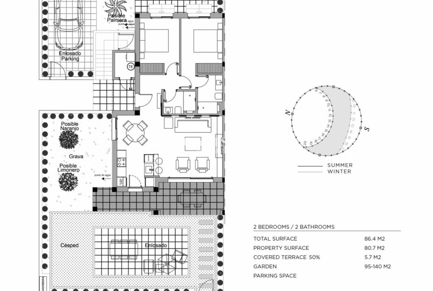 Nieuwbouw - Bungalow op de begane grond -
ROJALES - Doña Pepa