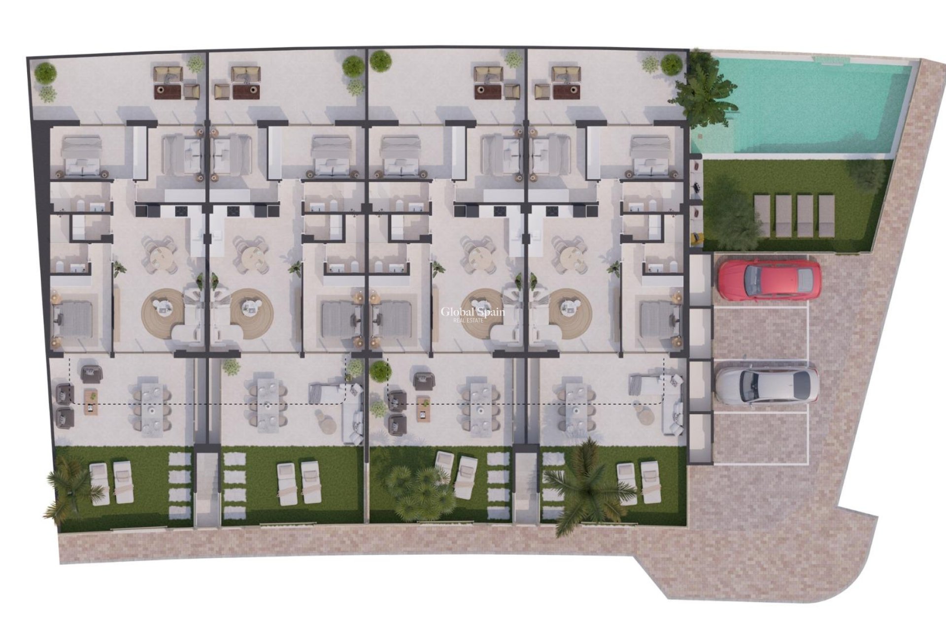 Nieuwbouw - Bungalow op de begane grond -
SAN PEDRO DEL PINATAR - Los Cuarteros