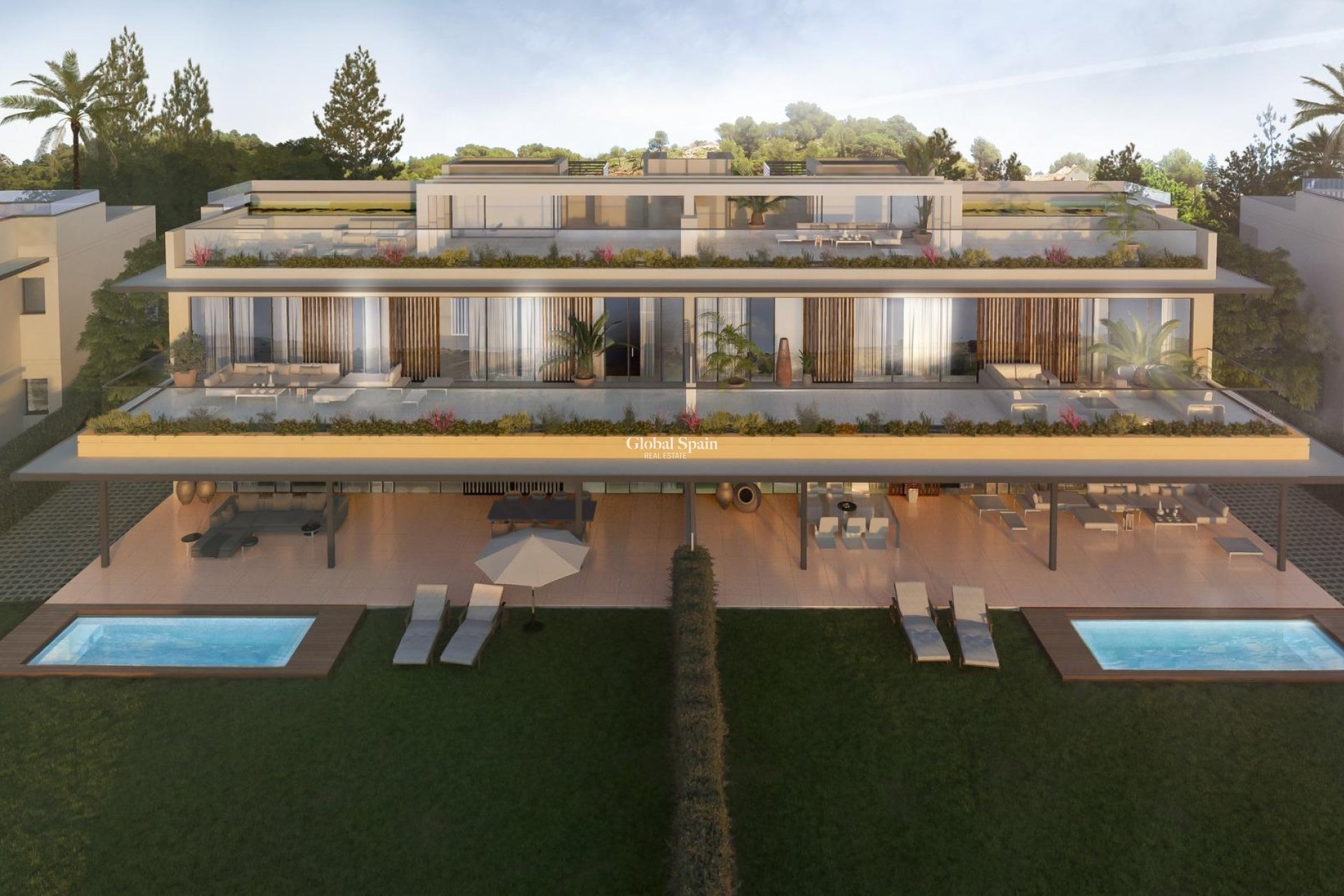 Nieuwbouw - Bungalow op de bovenste verdieping -
MARBELLA - Los Monteros