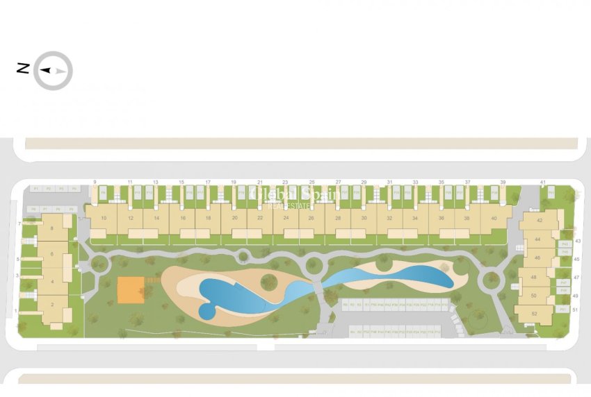 Nieuwbouw - Bungalow op de bovenste verdieping -
ORIHUELA - Vistabella Golf