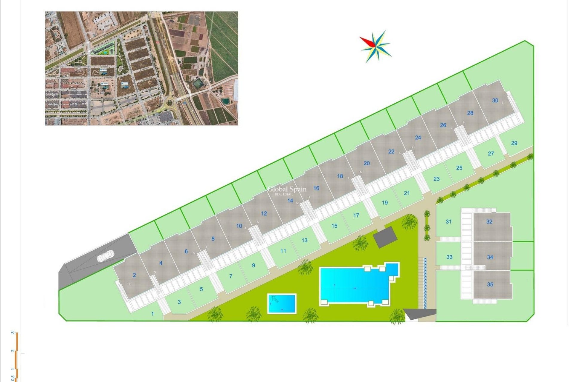 Nieuwbouw - Bungalow op de bovenste verdieping -
PILAR DE LA HORADADA - pueblo