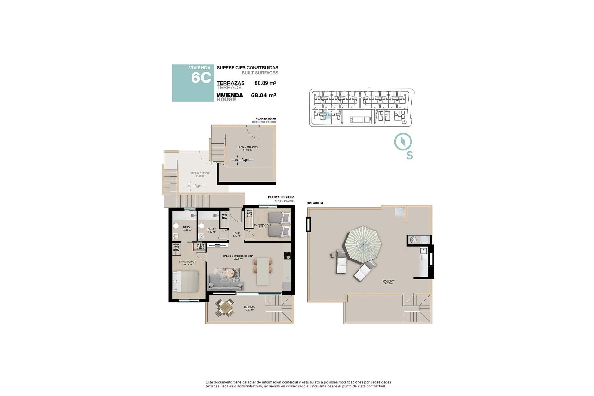 Nieuwbouw - Bungalow op de bovenste verdieping -
PILAR DE LA HORADADA - Torre de la Horadada