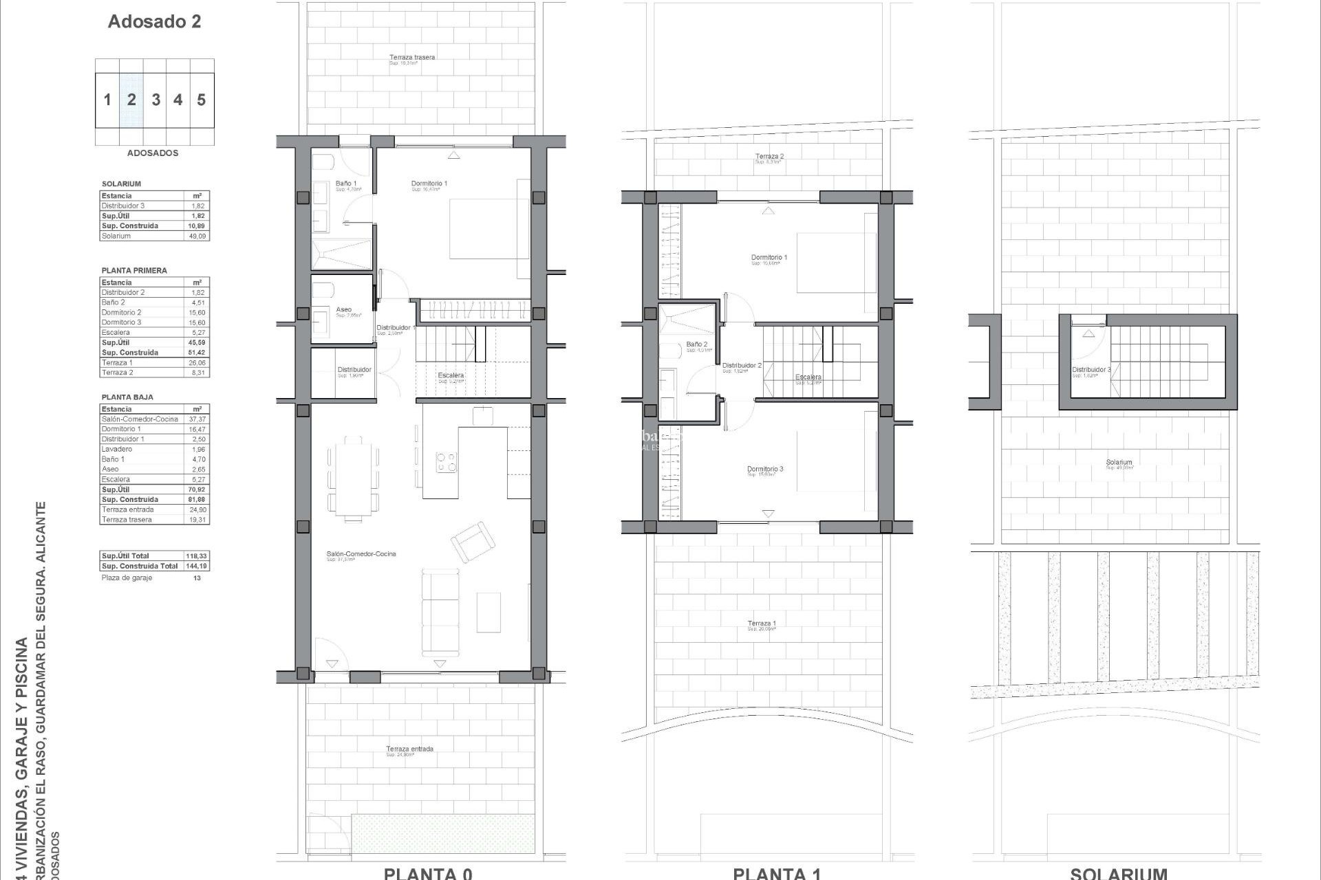 Nieuwbouw - HUIS -
GUARDAMAR DEL SEGURA - EL RASO