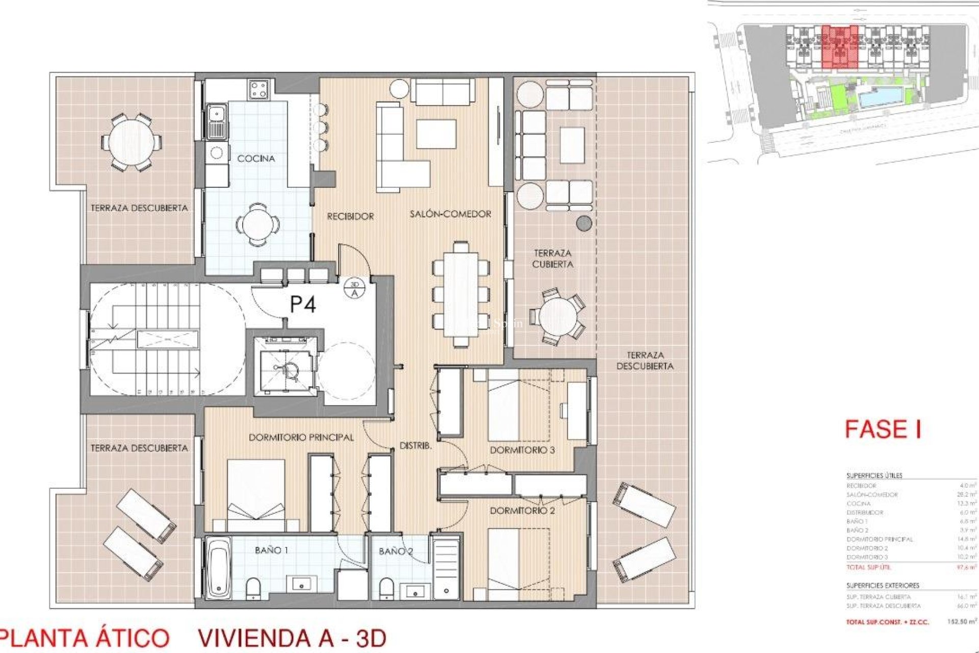 Nieuwbouw - PENTHOUSE -
ÁGUILAS - Playa de Levante