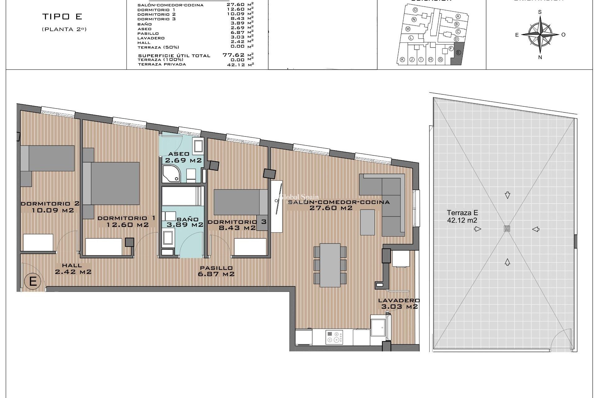 Nieuwbouw - PENTHOUSE -
ALGORFA - Pueblo